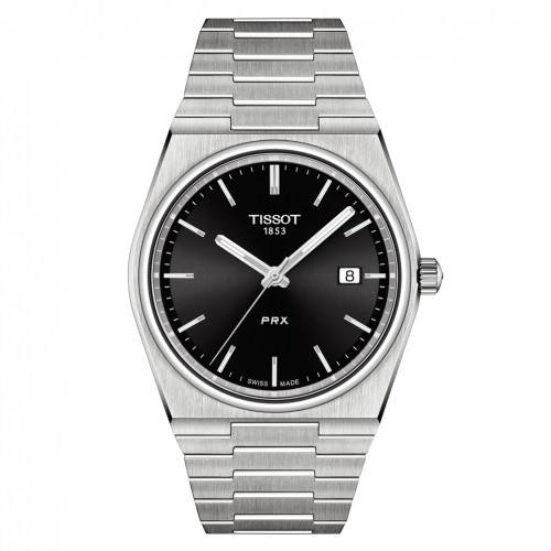 Reloj Tissot Classic PRX acero esfera negra 40mm T1374101105100