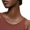 Collar Constella Swarovski cristales blancos baño oro rosa 5609710