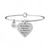 Pulsera deseo colgante coraón Kidult love acero ES731268