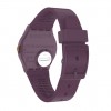 Swatch Original Gent POLA PERLA GV403 purple color silicone strap
