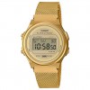 Casio Vintage watch gold color milanese bracelet A171WEMG-9AEF