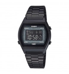 Casio Vintage B640WBG-1BEF watch in black color and led light