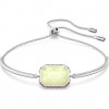 Pulsera Swarovski Orbita talla octogonal multicolor baño rodio 5616642