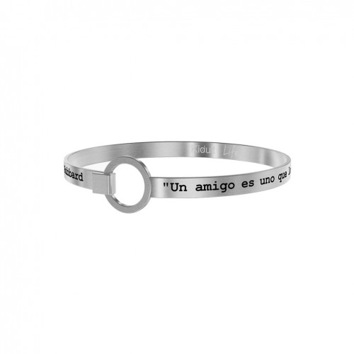 Pulsera un amigo es uno que lo sabe todo Kidult love acero ES731104