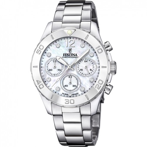 Reloj Festina Boyfriend Collection esfera nacar con circonitas F20603/1