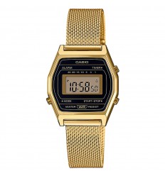 Casio Vintage stainless steel bracelet gold resin case LA690WEMY-1EF