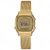 Reloj Casio Vintage dorado brazalete con cierre ajustable LA670WEMY-9EF