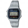 Casio Vintage braçalet acer inoxidable caixa color plata rellotge A168WA-1YES