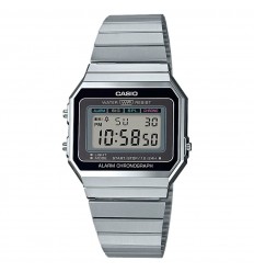 Casio Vintage digital watch resin case and led light A700WE-1AEF