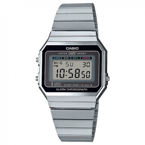Casio Vintage digital watch resin case and led light A700WE-1AEF