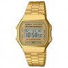 Casio Vintage watch bracelet and case in gold color A168WG-9EF