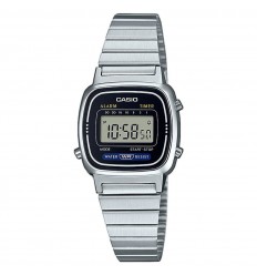 Casio Vintage mini LA670WEA-1EF watch, stainless steel bracelet, resin case