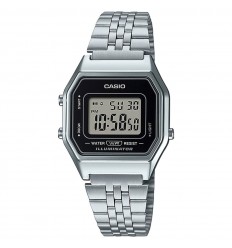 Rellotge Casio Vintage braçalet acer inoxidable caixa de resina LA680WEA-1EF