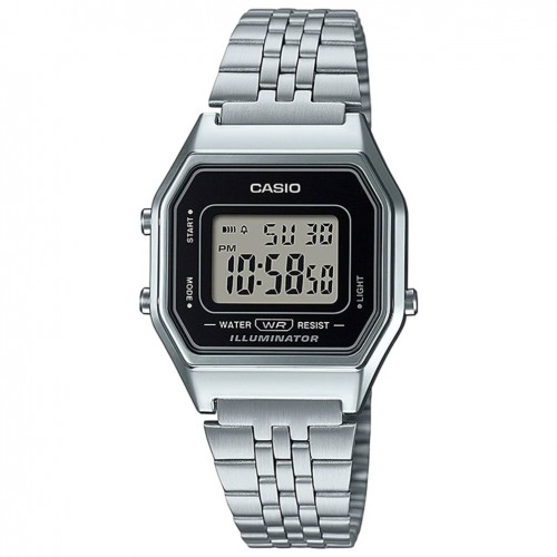Rellotge Casio Vintage braçalet acer inoxidable caixa de resina LA680WEA-1EF