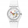 Swatch New Gent CLEARLY NEW GENT watch white and transparent SO29K100