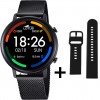 Lotus men's digital smartwatch in black milanese mesh strap 50043/1