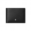 Montblanc Meisterstück 4810 wallet for 6 cards in black leather 129246