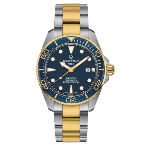 Certina DS Action Diver Automatic C0326072204100 blau acer i pvd daurat