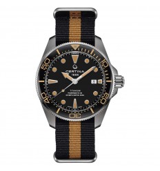 Rellotge Certina DS Action Diver Auto C032.607.48.051.00 negre corretja NATO