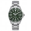 Certina DS Action Diver Automatic watch C0326071109100 green dial 43mm