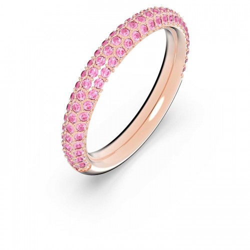 Anell Swarovski Stone 5642907 cristalls rosa bany to or rosa