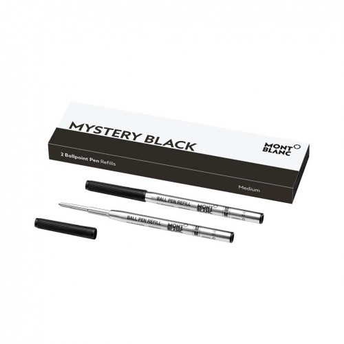 2 recanvis (M) per bolígraf Montblanc Mystery Black 128211