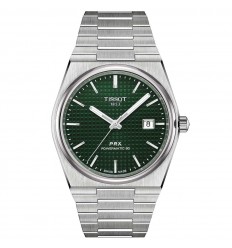 Reloj Tissot Classic PRX Powermatic 80 esfera verde 40mm T1374071109100