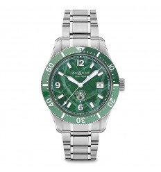 Reloj automático Montblanc 1858 Iced sea cerámica esfera verde 129373