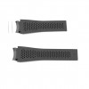 Corretja cautxú negra perforada FT6143 21,50mm rellotge TAG Heuer Carrera Heuer 02 43mm CBG201 i CBG2052