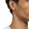 Swarovski stud Constella round cut earrings pavé rose gold 5636275