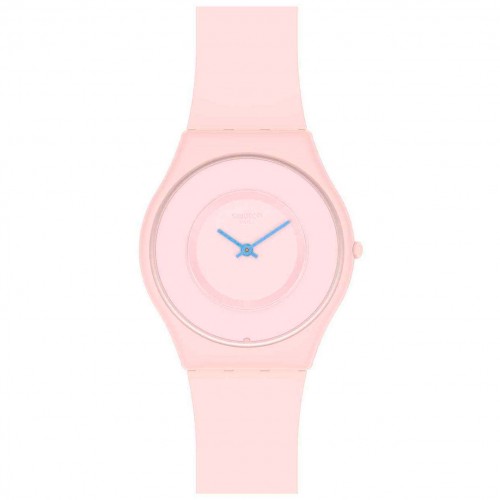 Reloj Swatch Skin Classic Bioceramic CARICIA ROSA SS09P100 color rosa