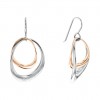 Calvin Klein hoop bicolor steel earrings Warpen Rings 35000003