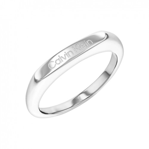 Calvin Klein Faceted ring in stainless steel 35000187