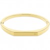 Polsera rígida Calvin Klein Faceted dona en acer color or 35000046