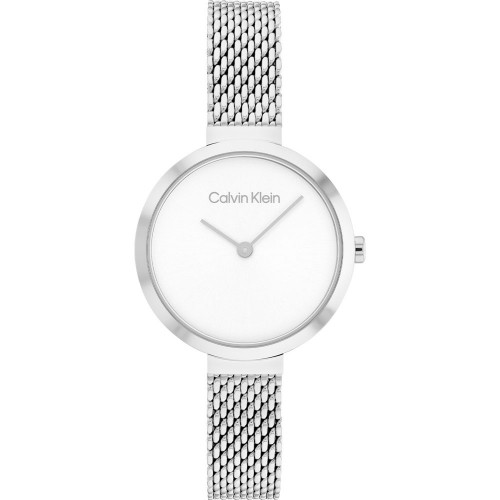 Reloj Calvin Klein Minimalistic T Bar mujer 28mm correa malla 25200082