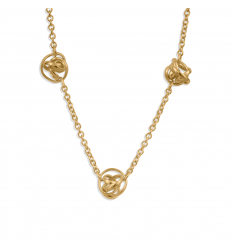 18 carat yellow gold necklace
