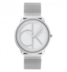 Calvin Klein Iconic Mesh watch 40mm silver steel mesh strap 25200027