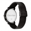 Reloj Calvin Klein Modern Multifunción negro correa malla 25200108
