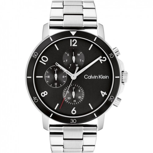 Rellotge Calvin Klein Gauge Sport 46mm acer esfera negra 25200067
