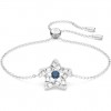 Swarovski Stela bracelet star blue rhodium plated 5639187