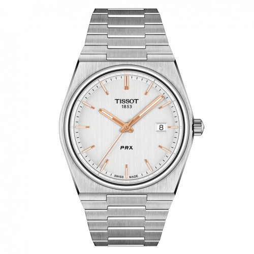 Tissot Classic PRX watch steel silver dial 40 mm Tissot Classic PRX watch steel silver dial 40 mm T1374101103100