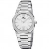 Reloj Lotus Excellent mujer esfera plateada brazalete acero 18843/2