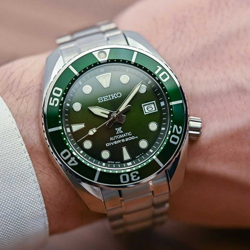 Rellotge Seiko Prospex Diver's Sumo SPB103J1 automàtic 6R esfera verda