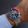 Reloj Seiko 5 Sports Automático 4R36 acero bicolor esfera azul SRPD53K1