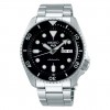 Rellotge Seiko 5 Sports automàtic 4R36 acer esfera negra SRPD55K1