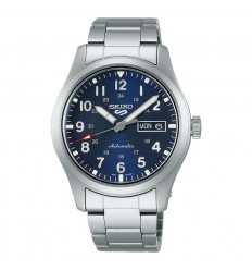 Seiko 5 Sports Field Military watch automatic blue dial SRPG29K1