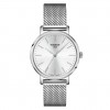 Reloj Tissot Everytime Lady acero T1432101101100 esfera blanca