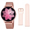 Lotus SmarTime Señora Acero rosa correa acero y silicona rosa 50015/1