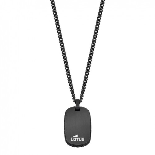 Lotus Style men pendant in black color stainless steel LS2257-1/1