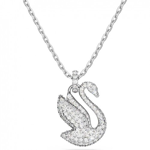 Penjoll Swarovski Iconic Swan petit blanc bany de rodi 5647872
